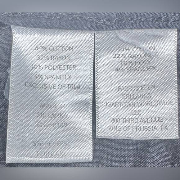 Lilly Pulitzer Worth Skinny Pant Low Rise Black Women’s 4 - Picture 9 of 13